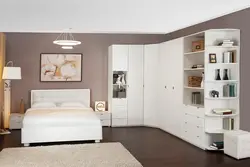 White Corner Wardrobe For Bedroom Photo