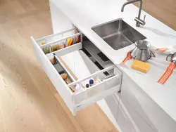 Kitchen sink cabinet photo