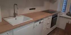 Стальніца для кухні дуб бунраці фота