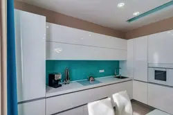 Кухня до потолка без ручек фото