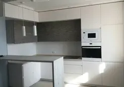 Кухня До Потолка Без Ручек Фото