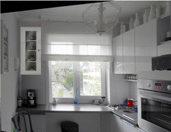 Kitchens with pencil case by the window photo