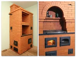 Photo of a brick oven for the kitchen