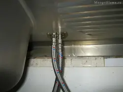 Mətbəx lavabo şlanqı şəkli