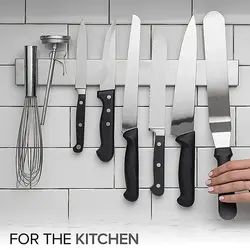 Magnet For Knives Photo In The Kitchen