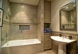 Bathroom in a tile box photo