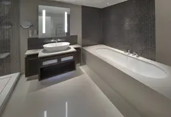 Bathroom In A Tile Box Photo