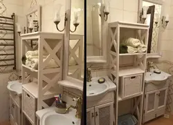 DIY vanna otağı şkafının fotoşəkili