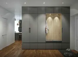 Plasterboard Cabinets In The Hallway Photo