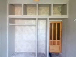 Шкафҳои гипсокартон дар долон акс