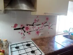Mətbəx kafel etiketləri fotoşəkili