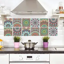 Акси Стикерҳои Плиткаи Ошхона