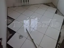 Плитка по диагонали на кухне фото