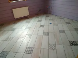 Oshxona Fotosuratidagi Diagonal Plitkalar