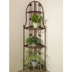 Flower stand in the kitchen photo