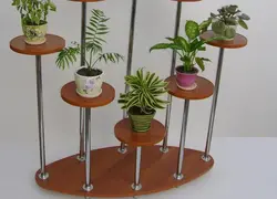Flower stand in the kitchen photo