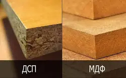 DSP və mdf-dən hazırlanmış mətbəxin fotoşəkili