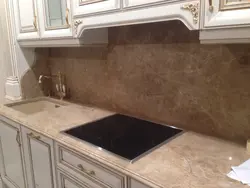 Акси Countertop Ошхона Мармар Беж