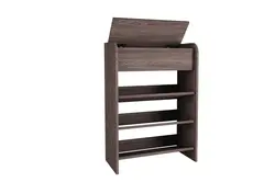 Rack пойафзол дар долон дод аз chipboard акс
