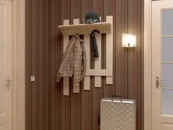 Panel With Hooks In The Hallway Photo