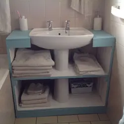 DIY vanna otağı mebelinin fotoşəkili