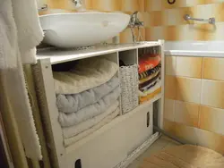 Мэбля ў ваннай сваімі рукамі фота