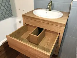DIY bathroom furniture photo