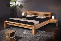 Photo of 2 wooden beds