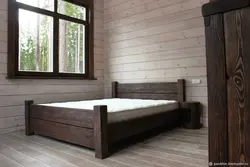 Photo of 2 wooden beds