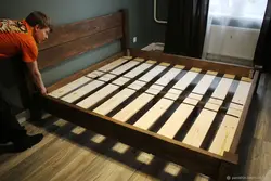 2 ағаш кереуеттің суреті