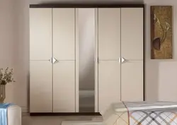 Bedroom wardrobe with legs photo