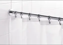 Bathroom Curtain Rod Photo