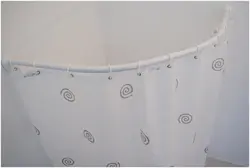 Vanna otağı üçün pərdə çubuğu şəkli