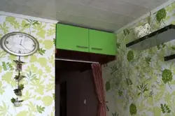 Mezzanine in the kitchen in Khrushchev photo