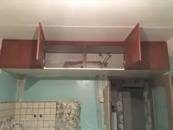 Антресоль на кухне в хрущевке фото