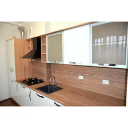 Kitchen apron made of chipboard photo