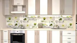 Kitchen Apron Made Of Chipboard Photo