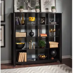 Racks for dishes in the living room photo