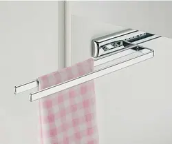 Towel rack for the kitchen photo