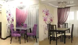 Якҷоя кардани обои акс дар акси ошхона