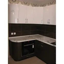 Кухня темный верх темный низ фото