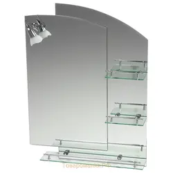 Bath Shelf With Mirror Photo