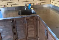 Столешница Из Нержавейки Для Кухни Фото