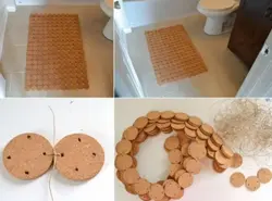 DIY bath mat photo