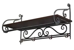 Forged hangers for the hallway wall photos