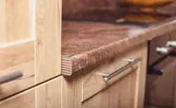 Chipboard countertop for kitchen photo
