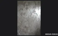 Серая декоративная штукатурка на кухне фото