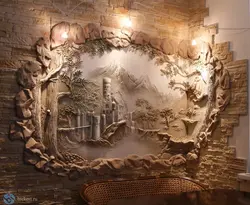 Барельеф На Стене Для Спальни Фото