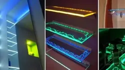 Фото Полки С Подсветкой На Кухне