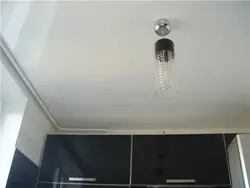 Белый Матовый Потолок На Кухне Фото